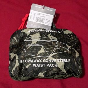 Eddie bauer Stowaway convertible waist pack